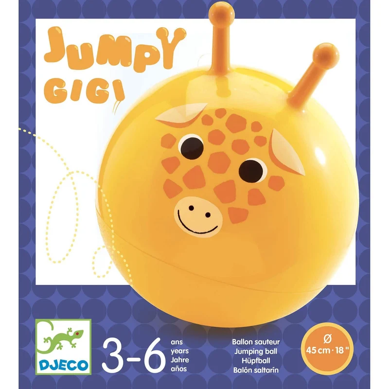 Pelota saltarina Jumpy Gigi · DJECO