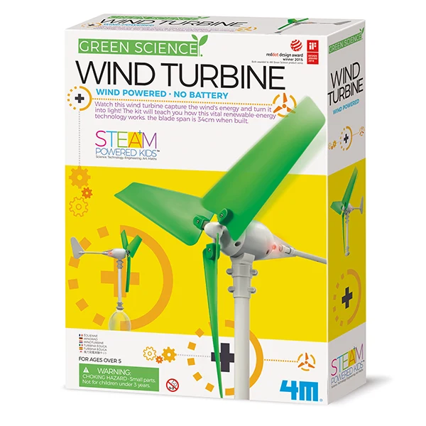 GreenScience Construye Tu Turbina Eólica · 4M