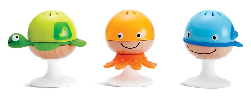 Juego de Sonajeros con Ventosa · Hape