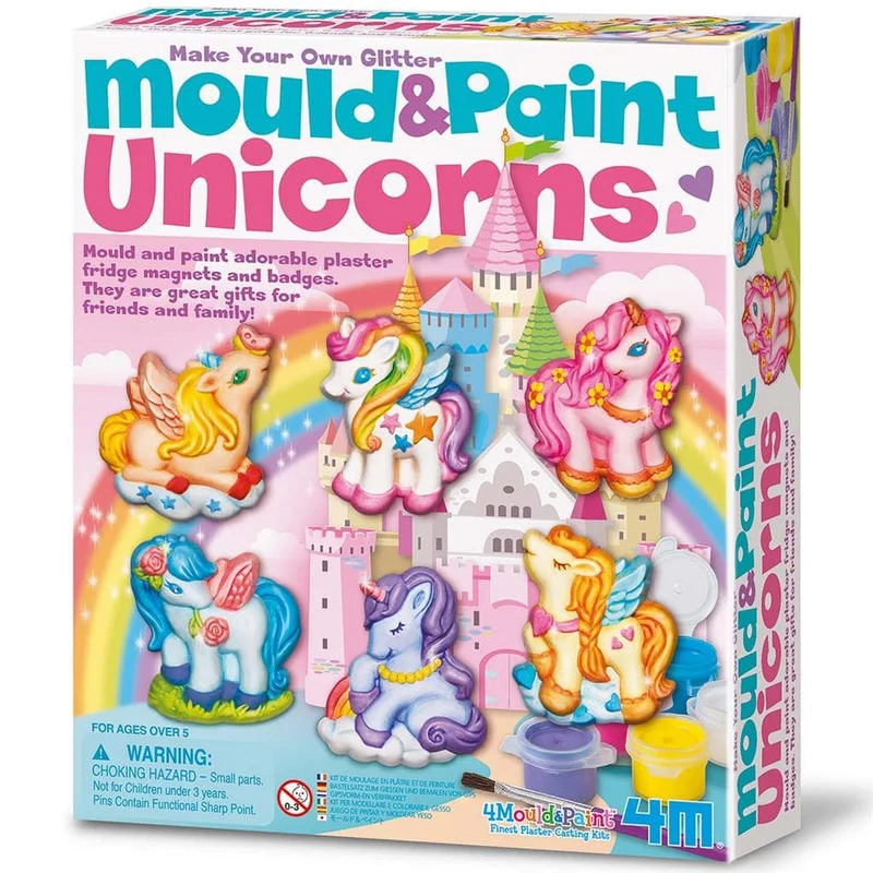 Moldea y Pinta Unicornios · 4M