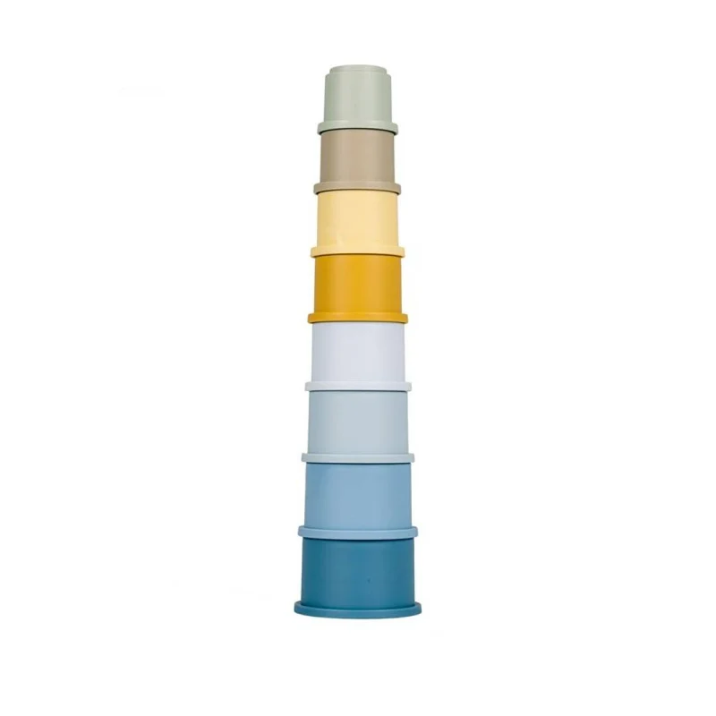 Cubos Apilables Azules · Little Dutch