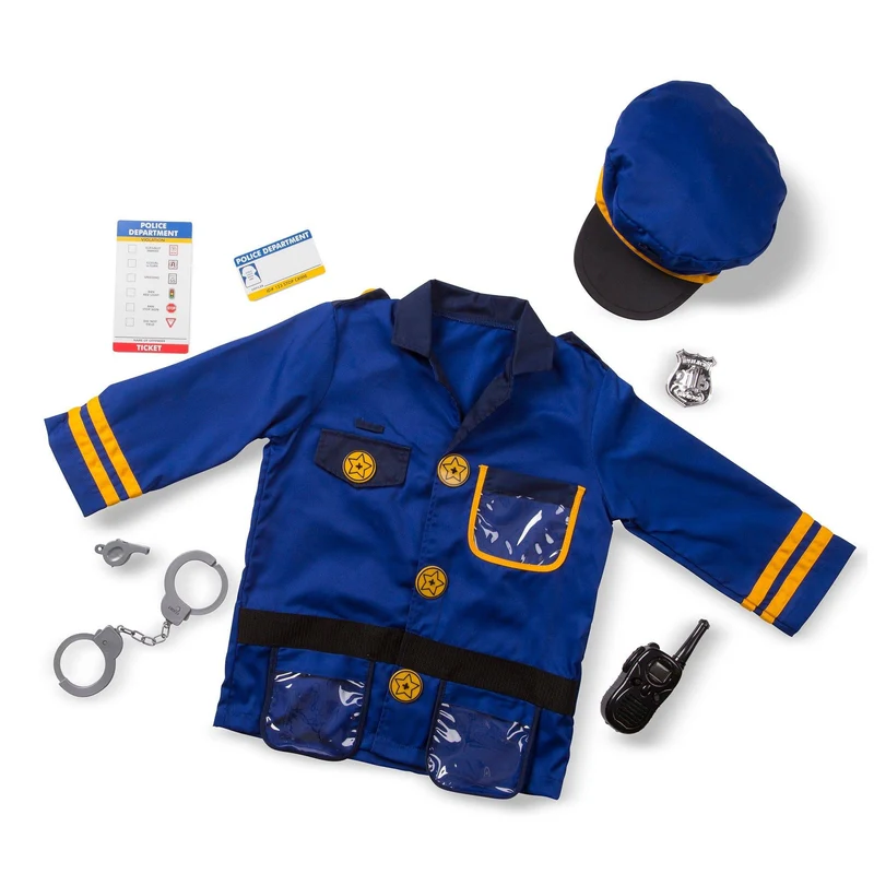 Disfraz policía 3-6 años · Melissa & Doug