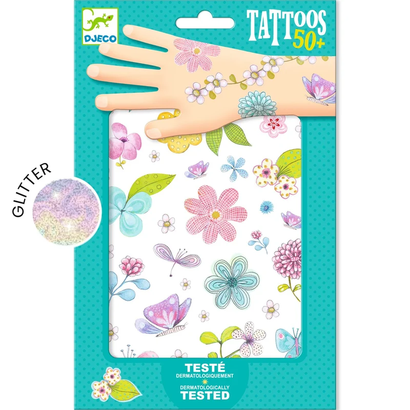 Tatuajes Flores Campestres · DJECO
