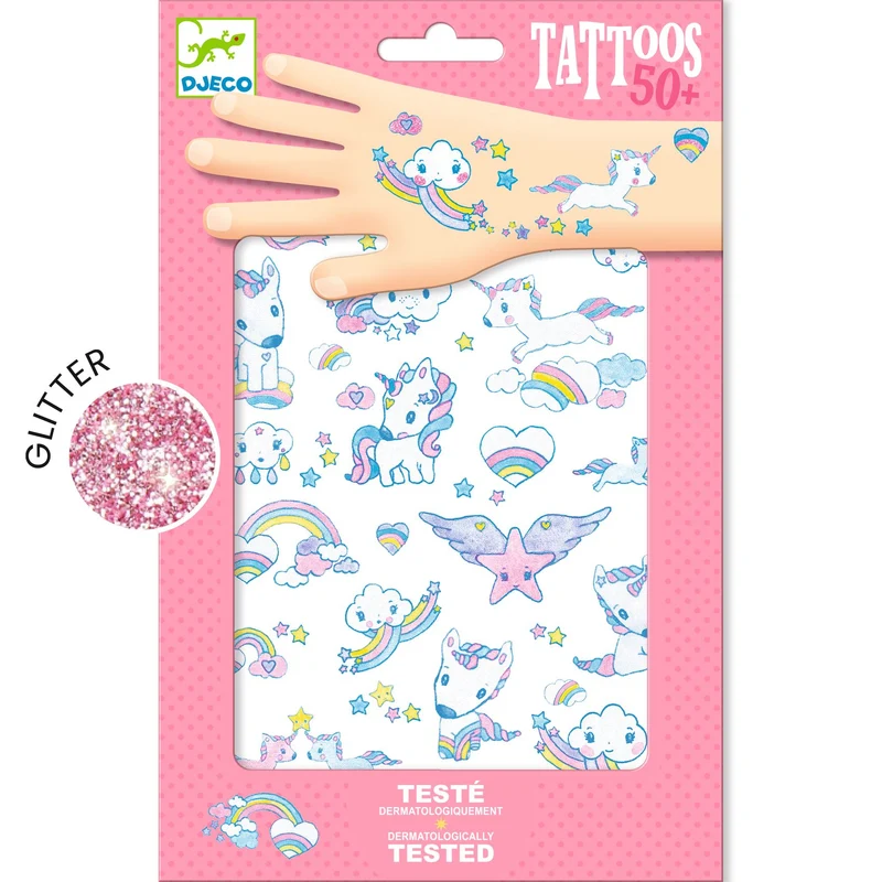Tatuajes Unicornios · DJECO