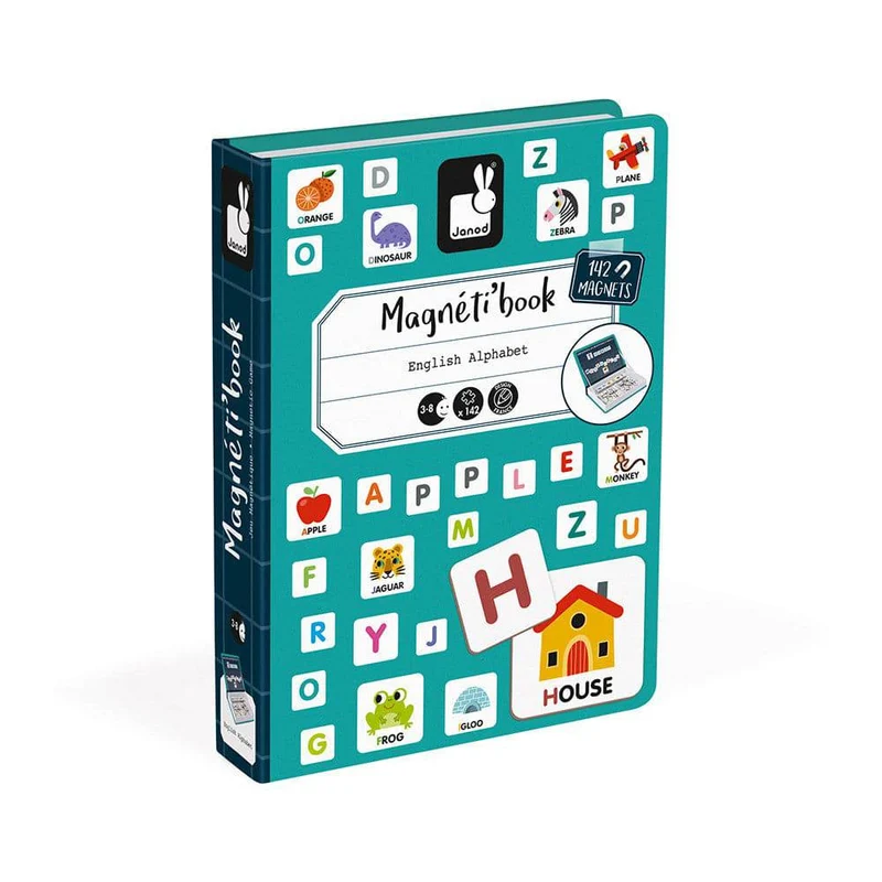 Magneti'Book Alfabeto en Inglés · Janod