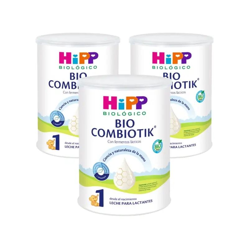 Hipp Combiotik 1, Leche De Inicio, 3X800 Gr