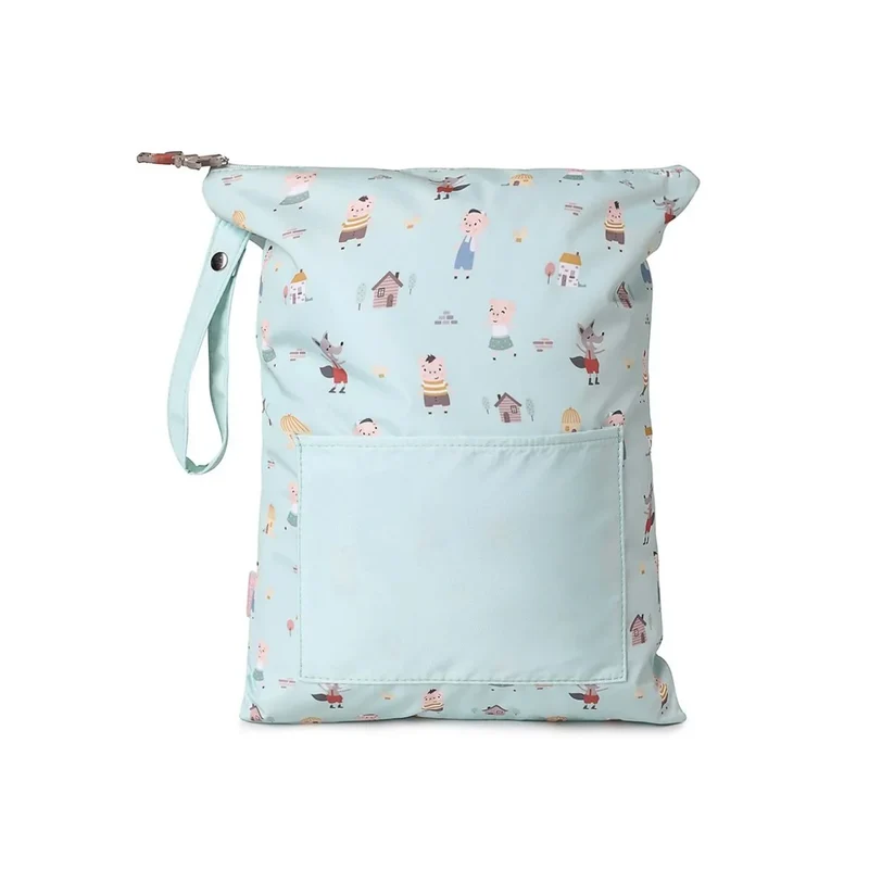 Bolsa Impermeable Grande Los tres cerditos Personalizable
