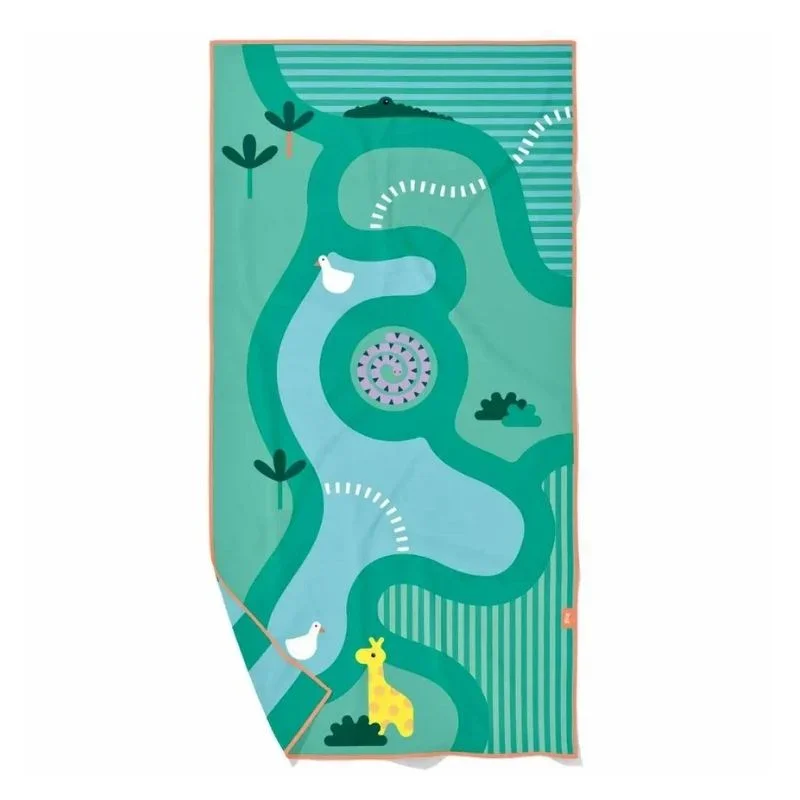 Toalla reversible microfibra Juego Safari