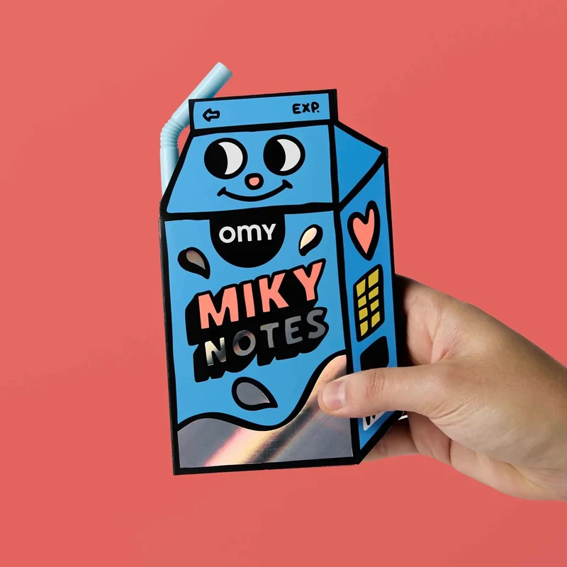 Notas adhesivas Milky · OMY