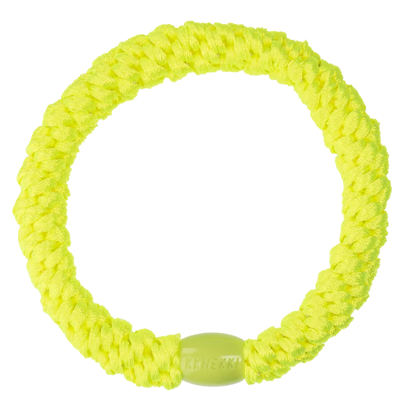 Goma de pelo Kknekki Neon Yellow
