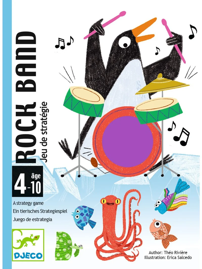 Cartas Rock Band · DJECO