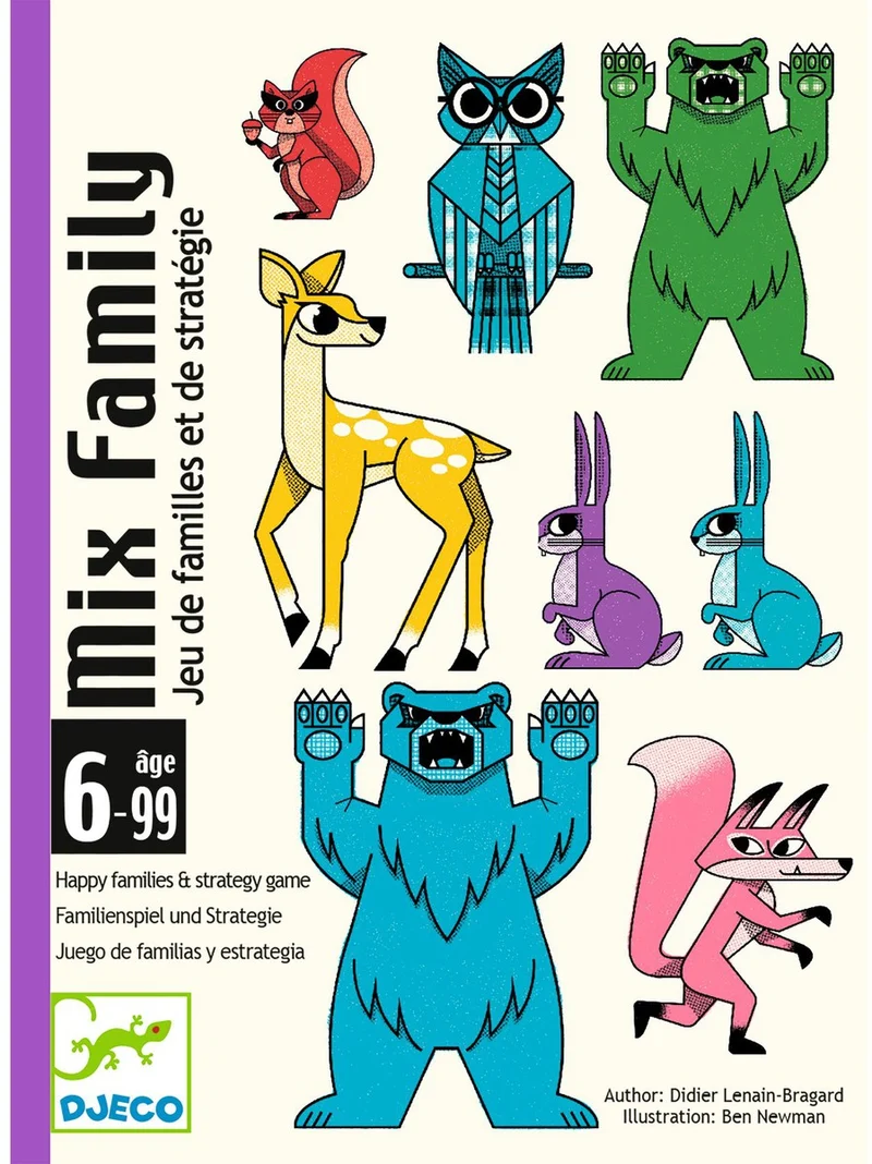 Cartas Mix Family · DJECO