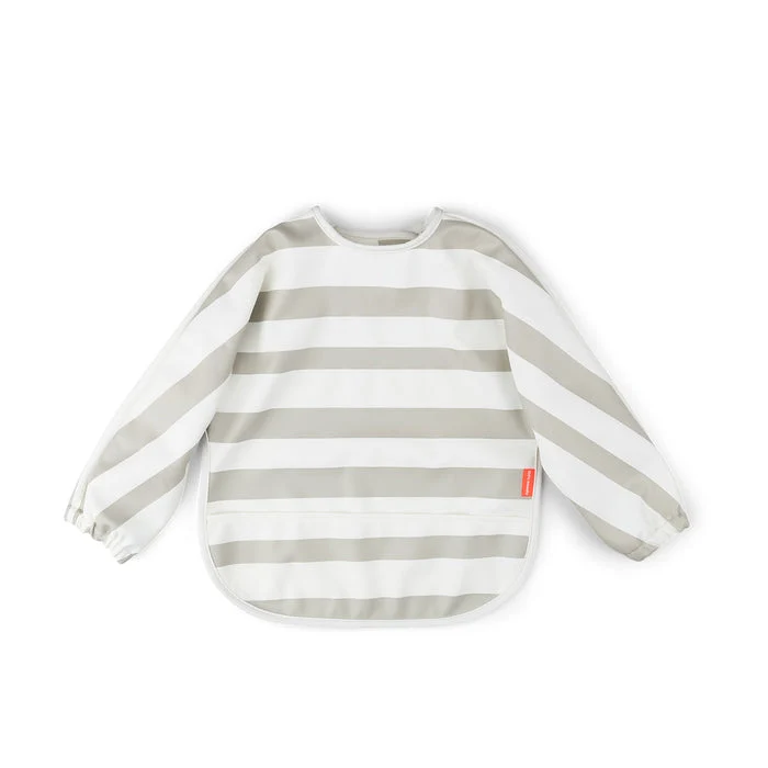 Babero con Mangas Stripes Sand · Done by Deer