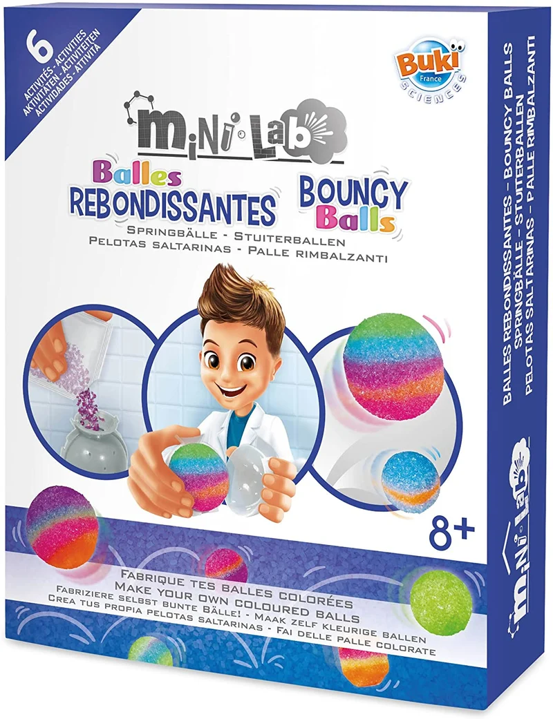 Mini Lab Pelota Saltarina · Buki