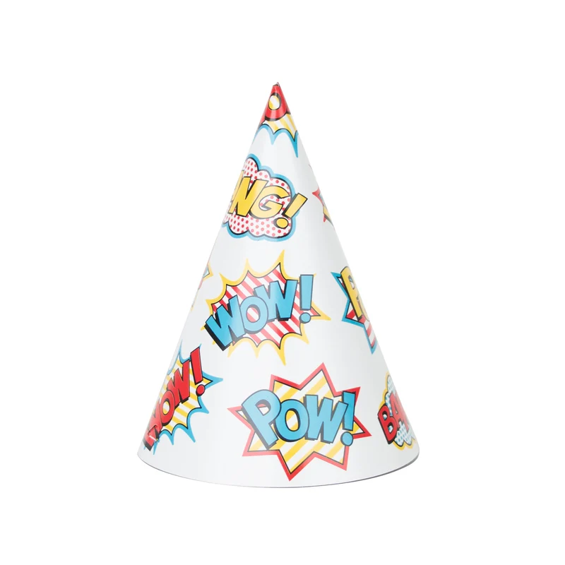 Pack 8 sombreros Superheroes · My Little Day