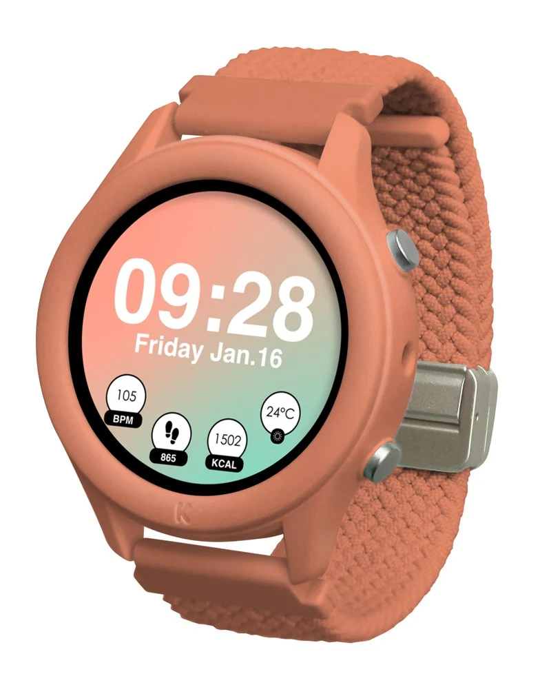 Reloj interactivo naranja - KIDYWOLF