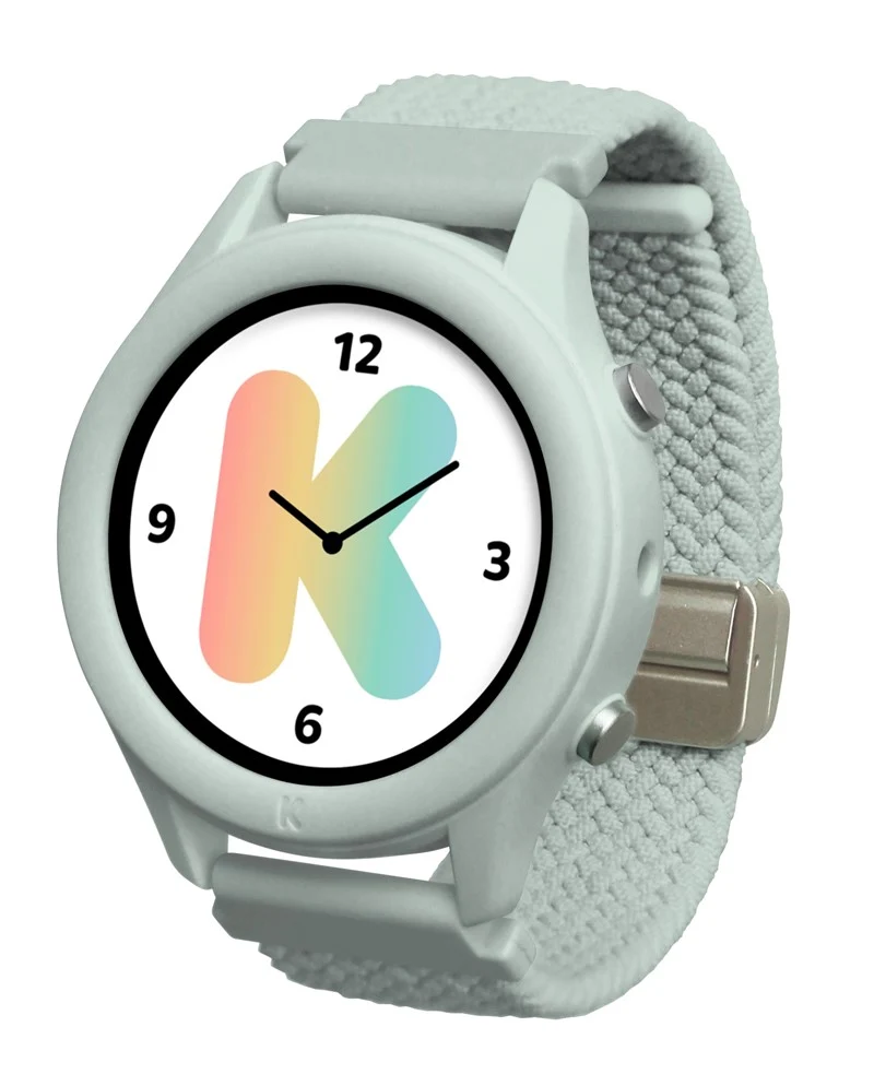 Reloj interactivo verde menta - KIDYWOLF