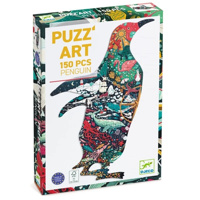 Puzzle Art Penguin · Djeco