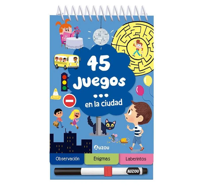 45 Juegos pasatiempos en la ciudad