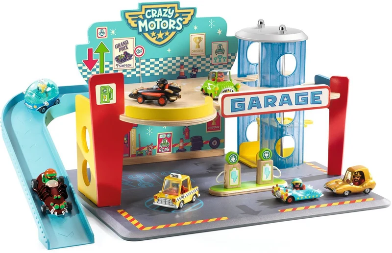 Crazy Motors Garaje · DJECO