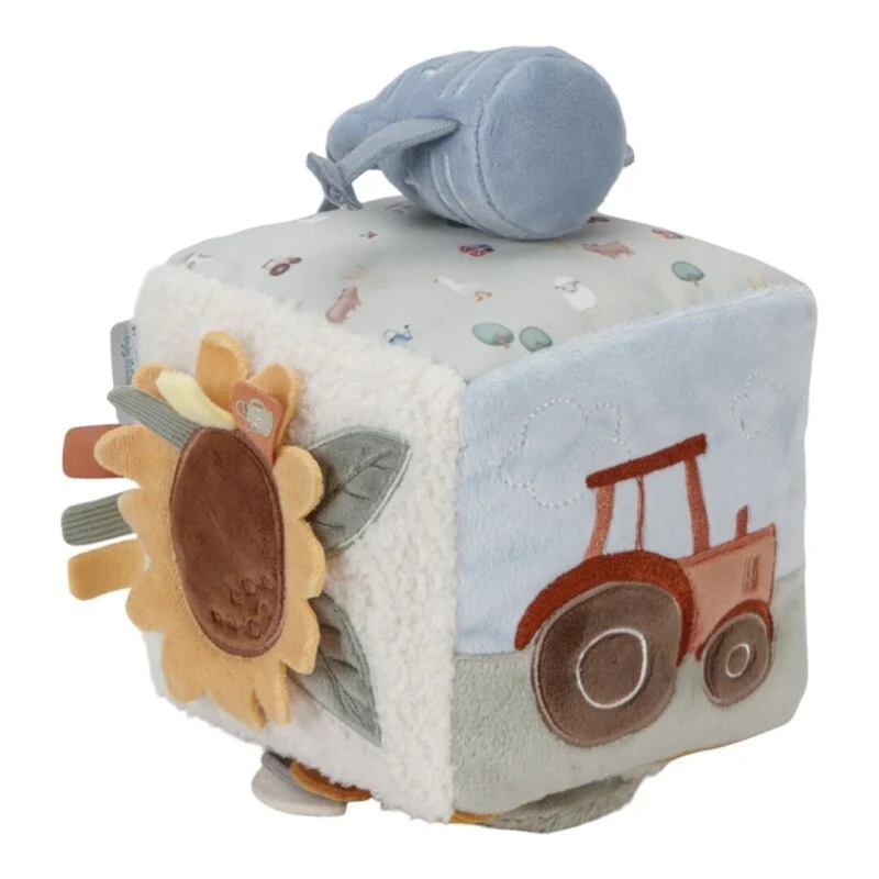 Cubo Blandito de Actividades Pequeña Granja · Little Dutch