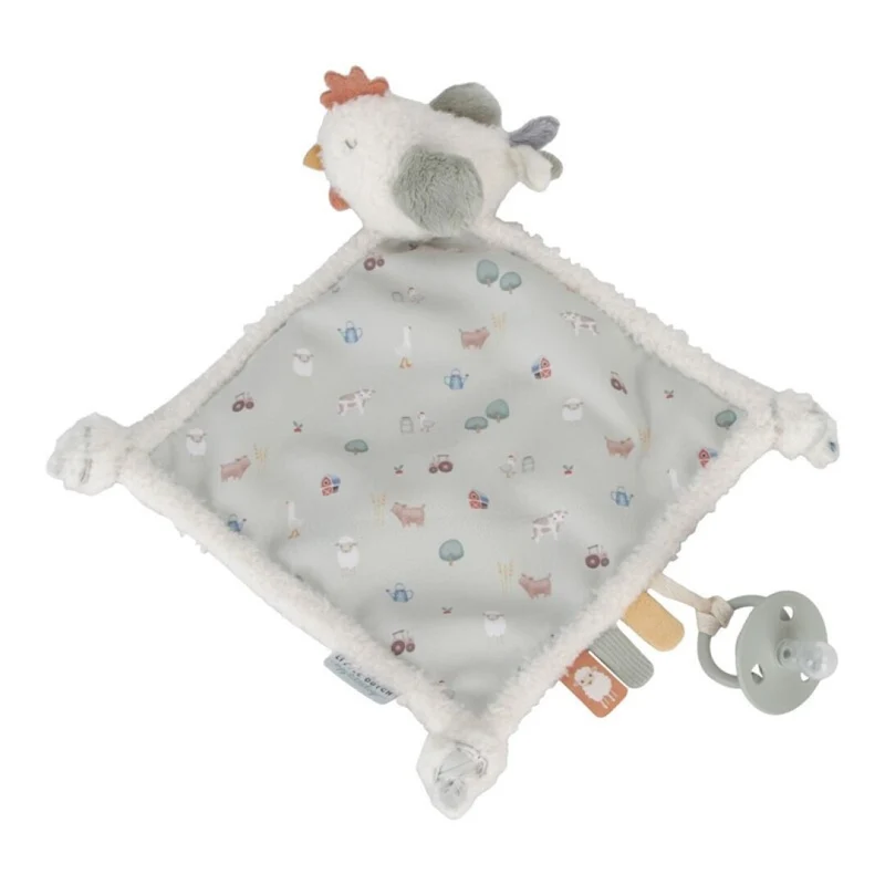 Doudou Gallina Pequeña Granja · Little Dutch