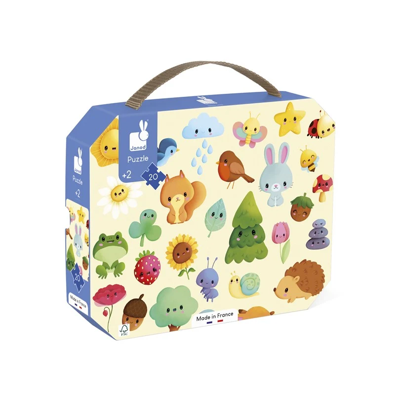 Puzzle La Naturaleza 20 piezas · Janod