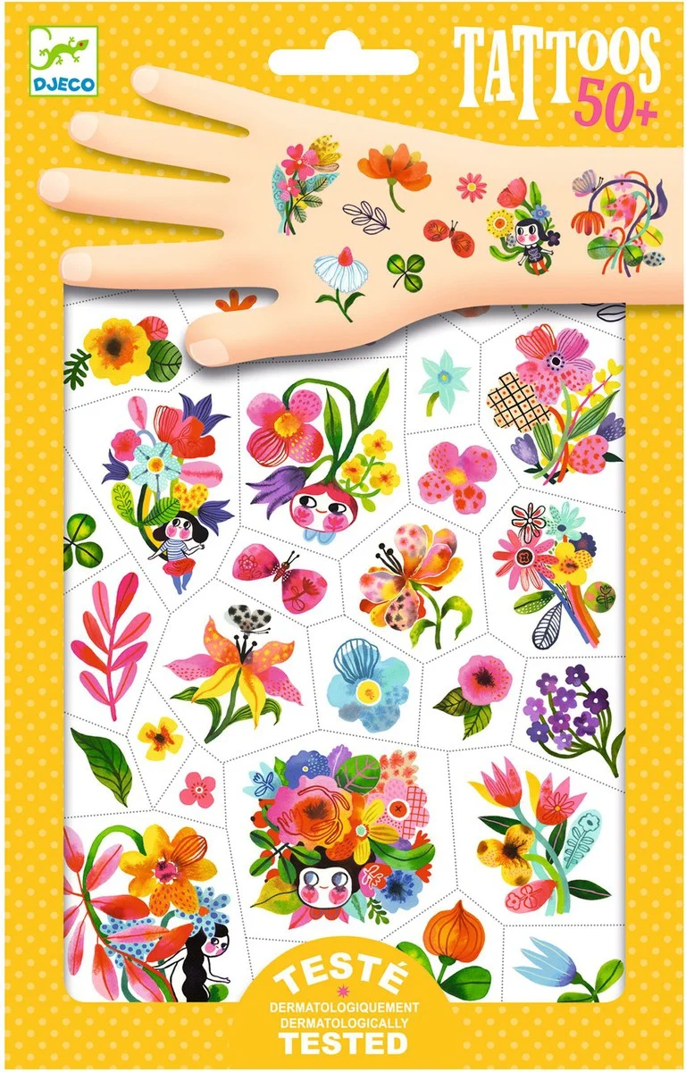 Tatuajes Flor de Agua · DJECO