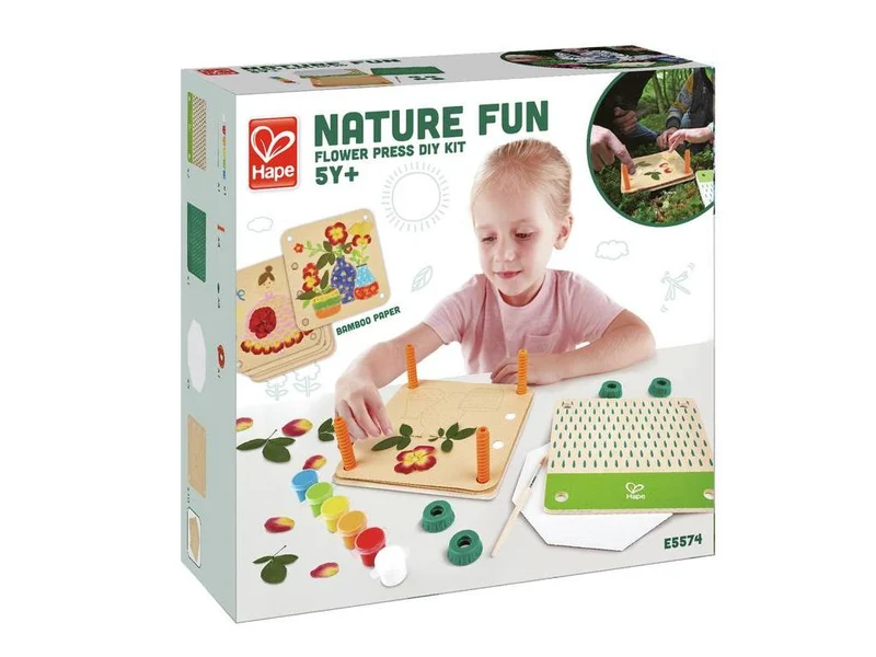 Kit artístico prensador de flores · Hape