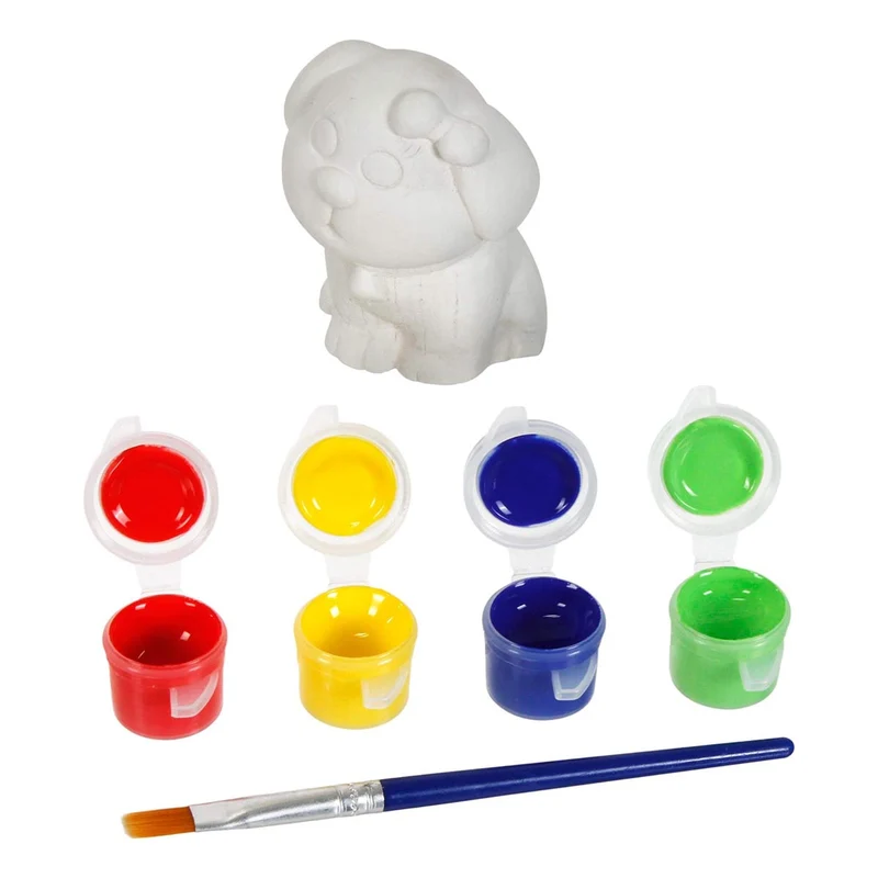 Art.11407 Kit Figura cerámica con pintura/pincel 7x5cm (Aprox)