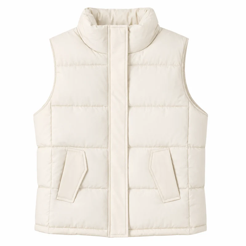 Miomu Chaleco para Mujer Blanco, Vértice Polar