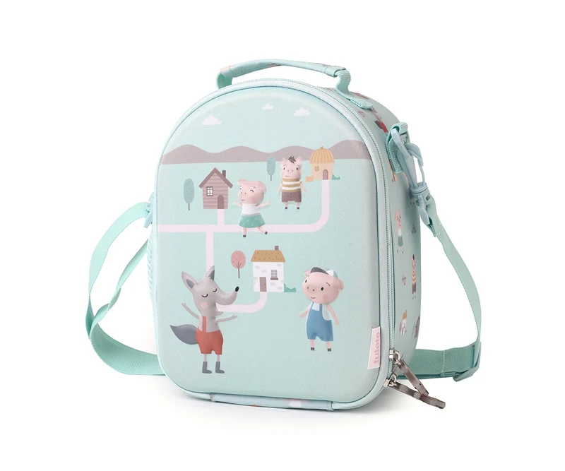 Bolsa Merienda Térmica 3D The Three Little Pigs - TUTETE