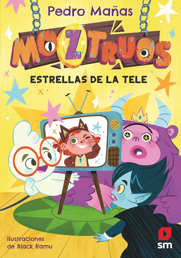 Libro Estrellas de la tele MOZTRUOS - SM