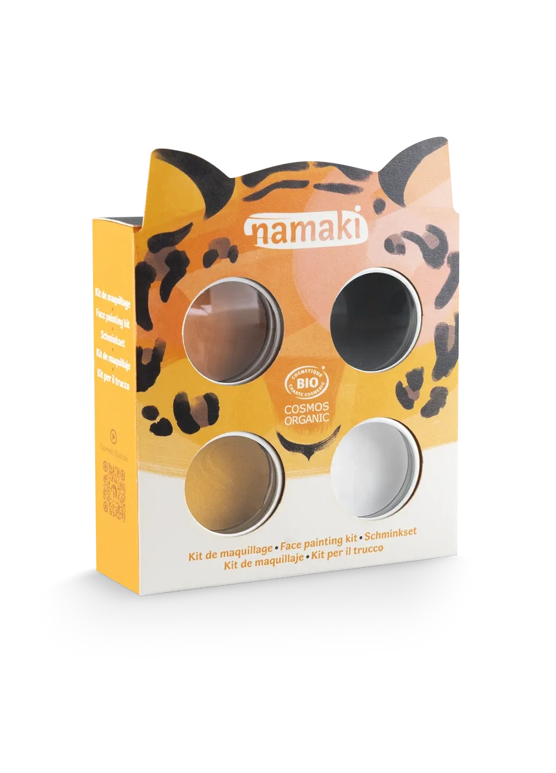 Kit 4 colores pintura de cara Tiger · Namaki