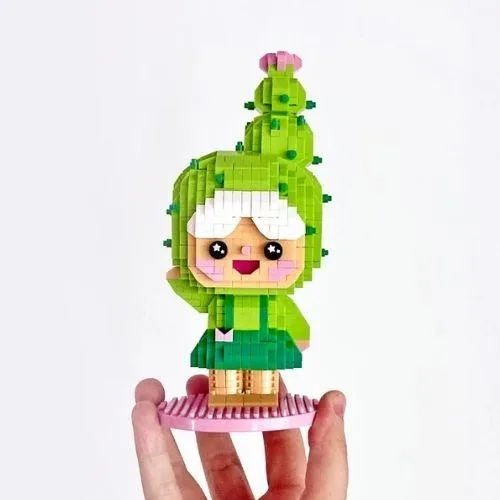 Mini Bricks - You Grow Girl - Cactus Momiji (897 pcs)