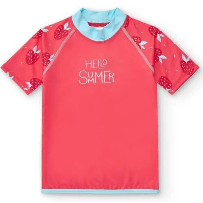 Camiseta con Protección Solar Strawberries - BTBOX