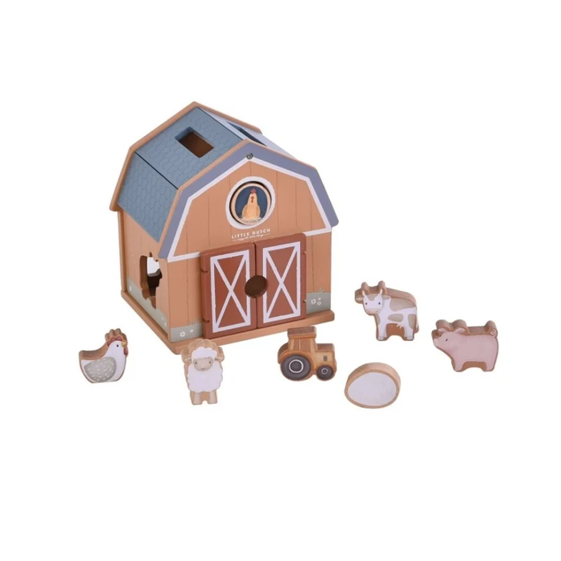 Encaja las formas Little Farm · Little Dutch