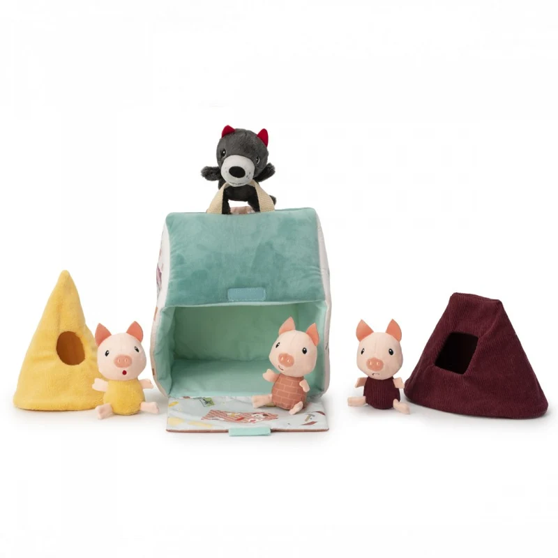 La casa del lobo y los tres cerditos
