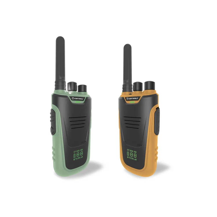 Walkie Talkies Kidytalk Verde-Amarillo · Kidywolf