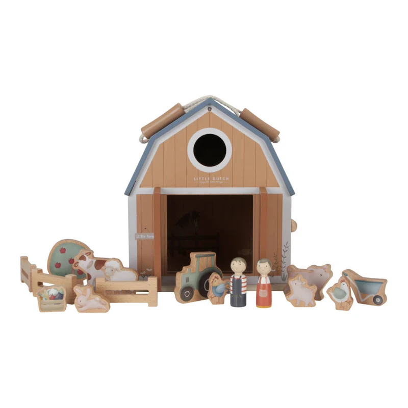 Granja casa de muñecas Little Farm · Little Dutch