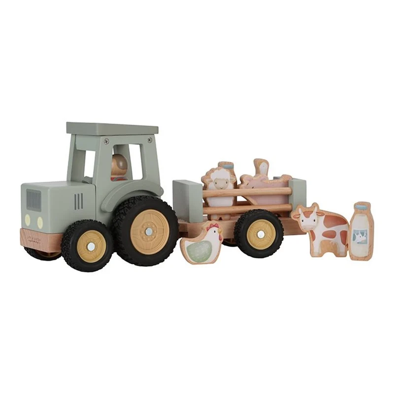 Tractor con trailer Little Farm · Little Dutch