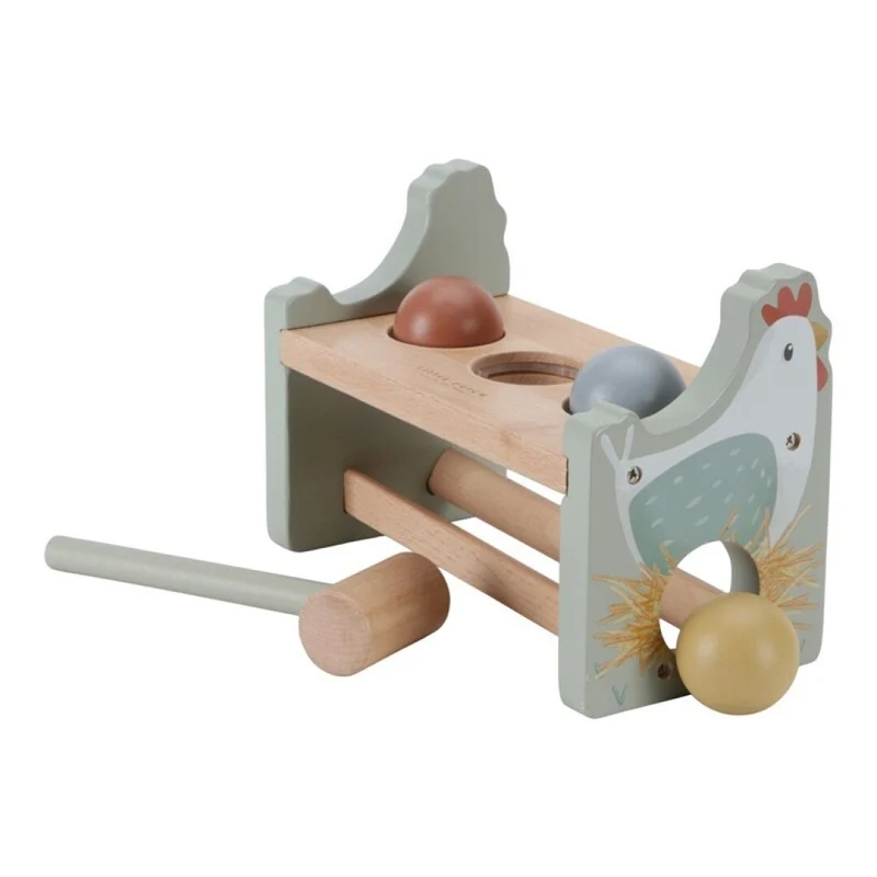 Banco de Golpeo con bolas Little Farm · Little Dutch