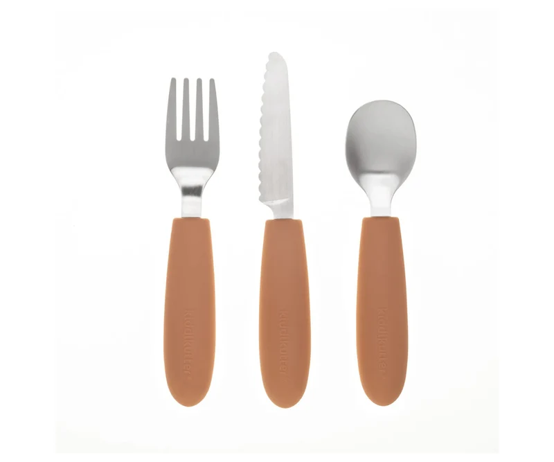 Set cubiertos varios colores · KiddiKutter