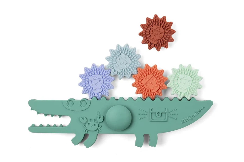 Juego de equilibrio del Cocodrilo · Lilliputiens