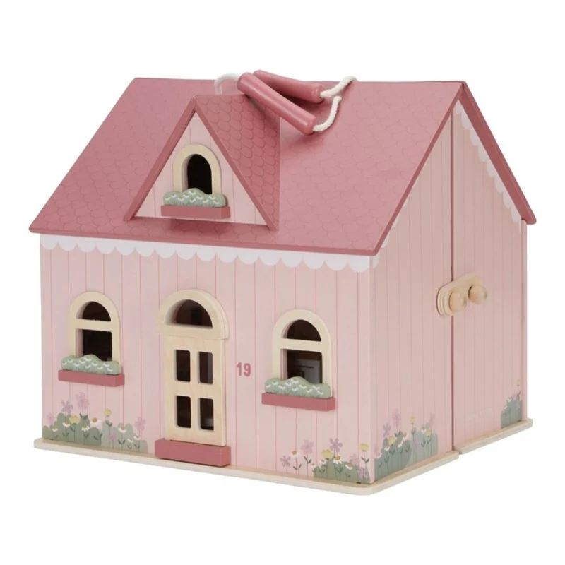 Casa de Muñecas Madera Portátil · Little Dutch