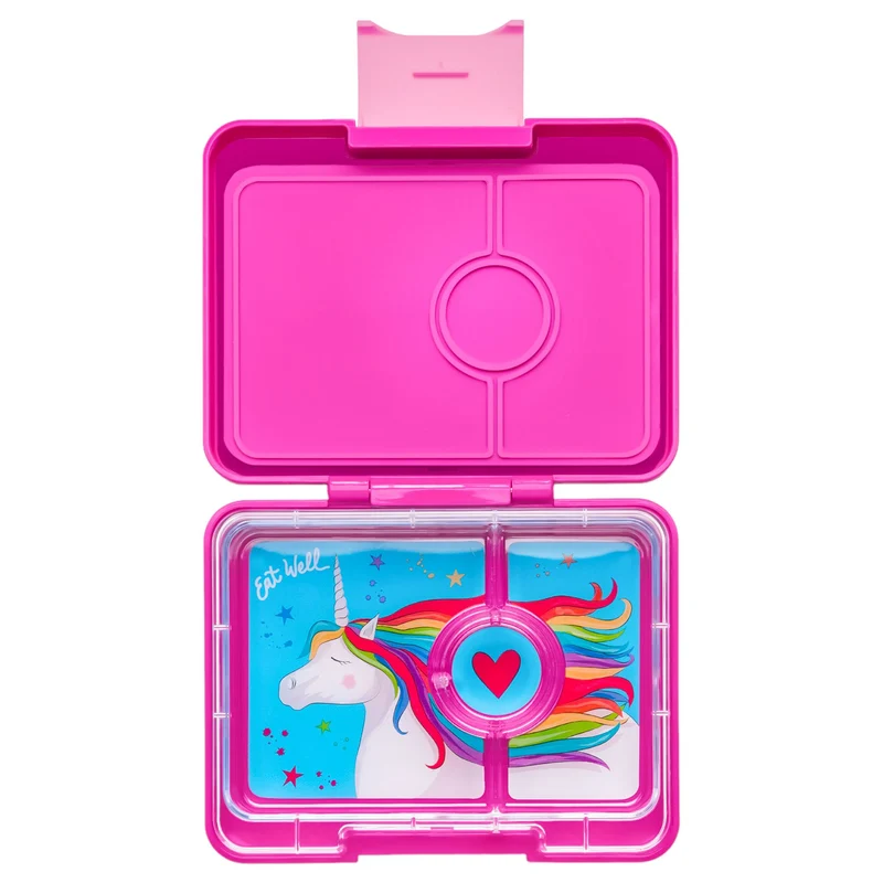 Yumbox Snack 3 compartimentos Malibu Purple Unicornio