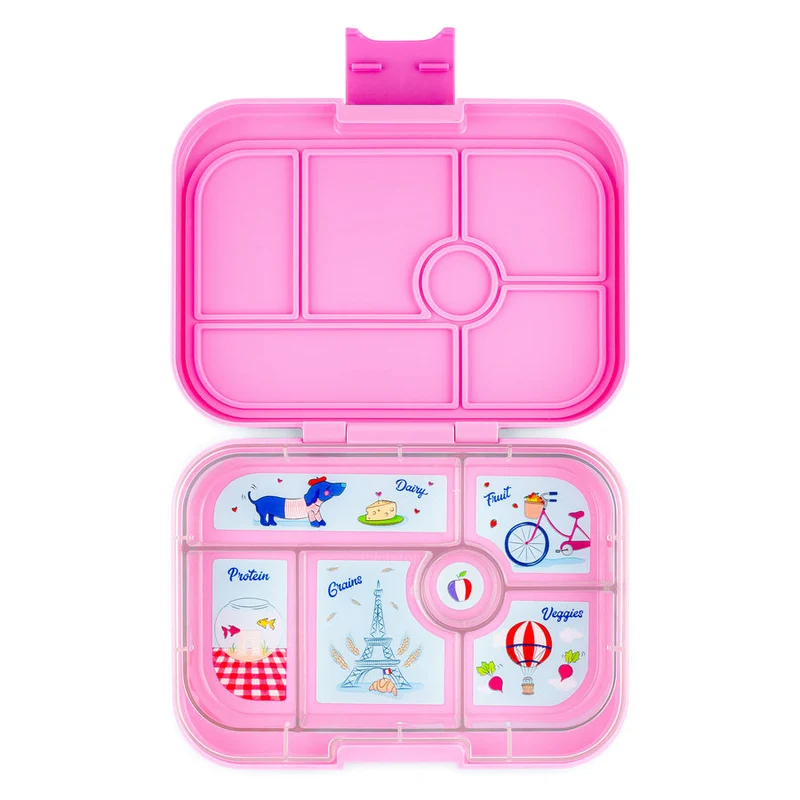 Yumbox Original 6 compartimentos Fifi Pink Paris