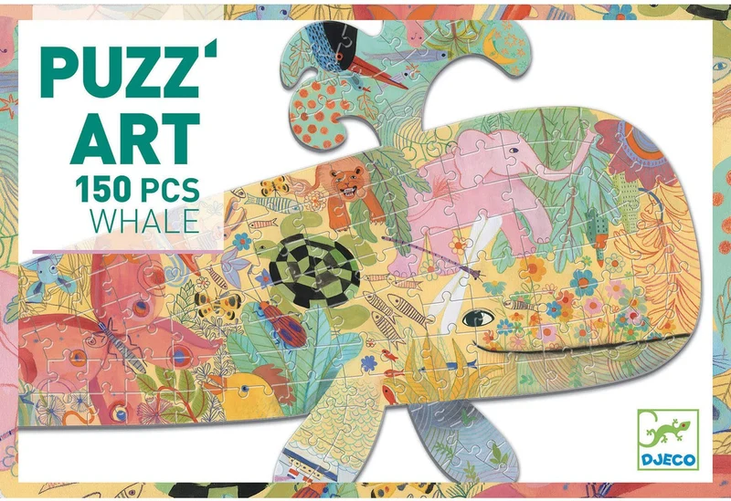 Puzzle Art Ballena · Djeco
