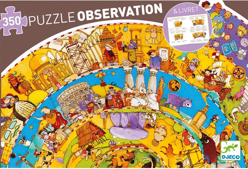 Puzzle Observación La Historia · Djeco