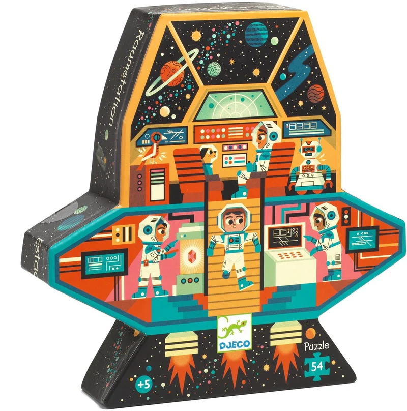 Puzzle Silueta · Estación Espacial